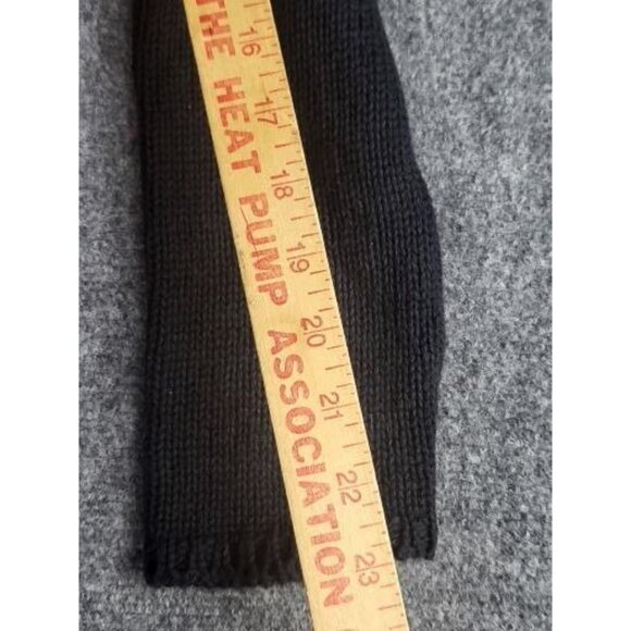 Vintage Boston Proper Knit Turtleneck Sweater Women Sz M Beaded Fringe Boho - Picture 6 of 10